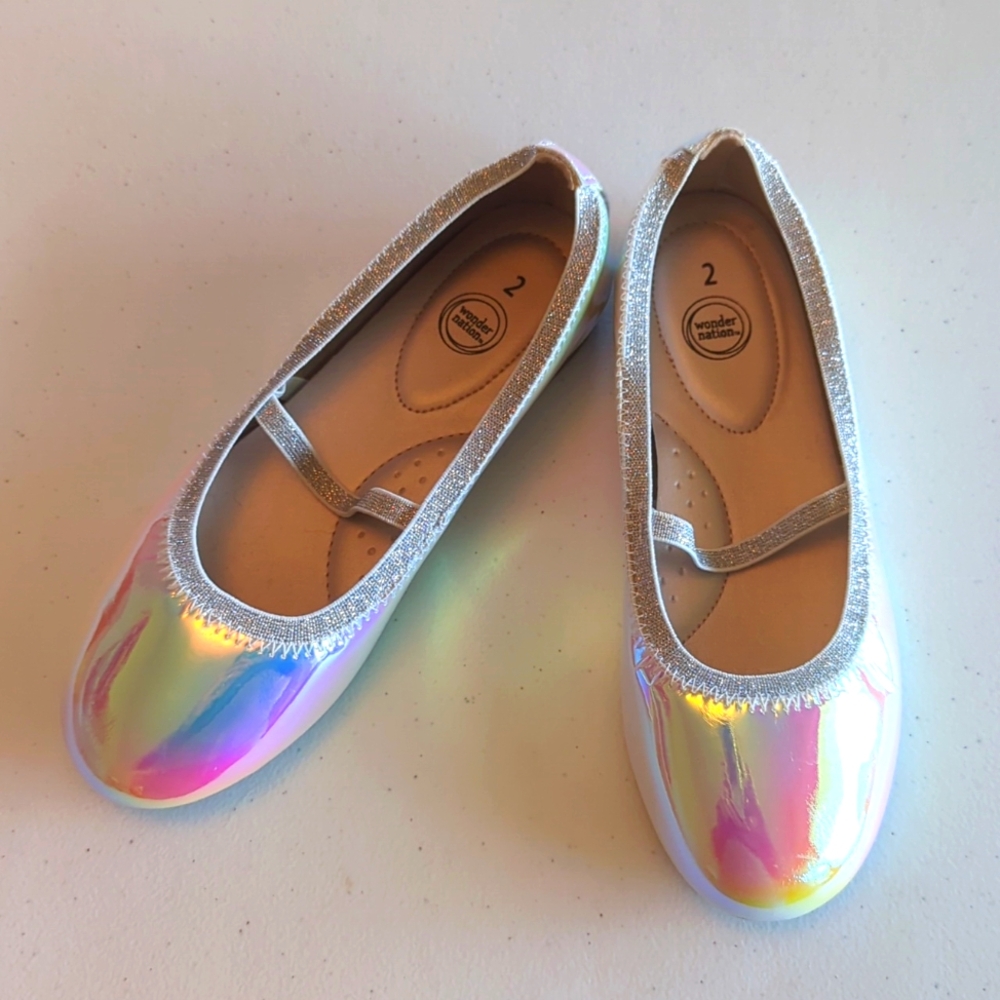 Brand New Ballet Flats Girls Size 2